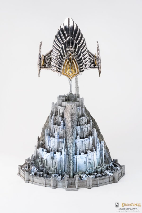 Réplique en polyrésine et metal Seigneur Des Anneaux : Couronne du Gondor avec LED [65cm] – Image 17