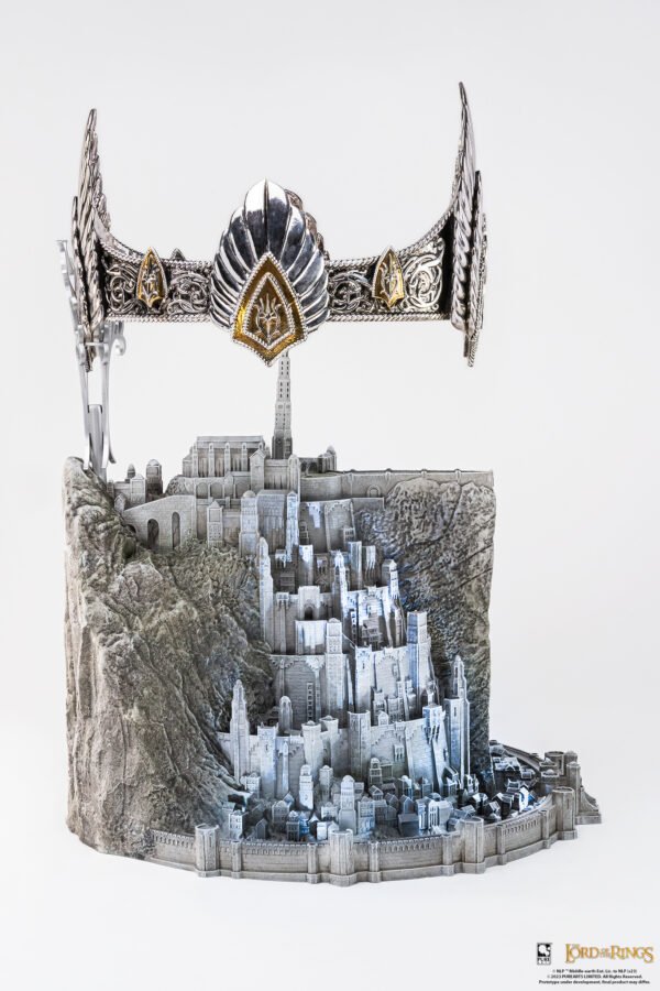 Réplique en polyrésine et metal Seigneur Des Anneaux : Couronne du Gondor avec LED [65cm] – Image 15