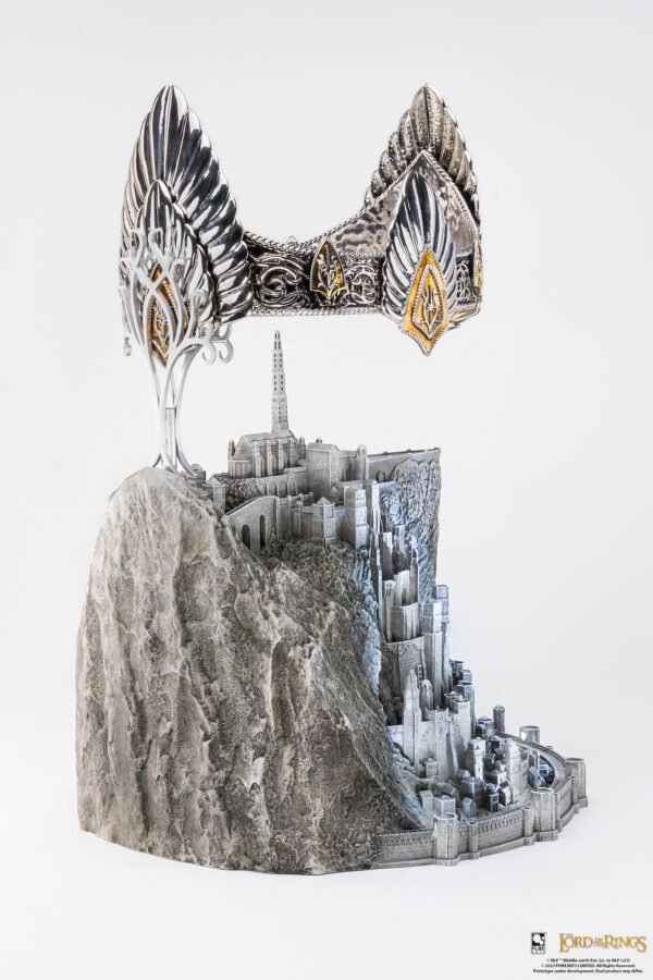 Réplique en polyrésine et metal Seigneur Des Anneaux : Couronne du Gondor avec LED [65cm] – Image 14
