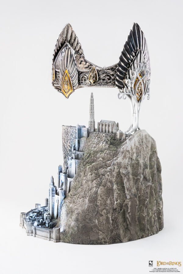 Réplique en polyrésine et metal Seigneur Des Anneaux : Couronne du Gondor avec LED [65cm] – Image 12