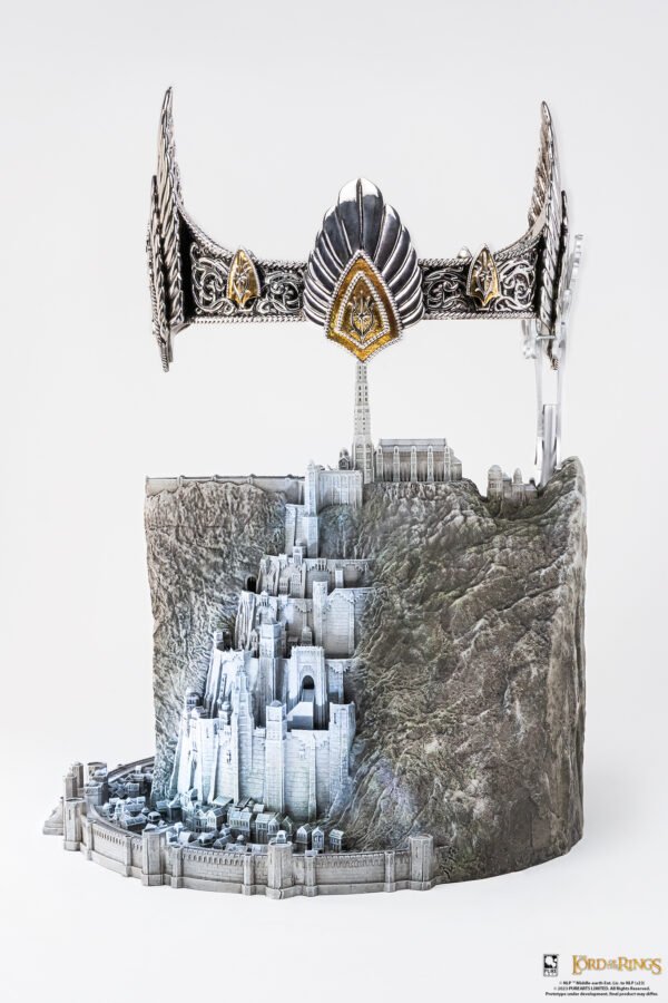 Réplique en polyrésine et metal Seigneur Des Anneaux : Couronne du Gondor avec LED [65cm] – Image 11