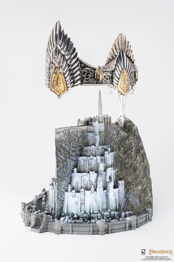 Réplique en polyrésine et metal Seigneur Des Anneaux : Couronne du Gondor avec LED [65cm] – Image 10