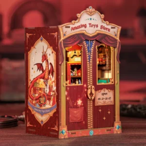 Kit « Book Nook » Amazing Toy Store avec éclairage Led Intégrée (103 pièces)