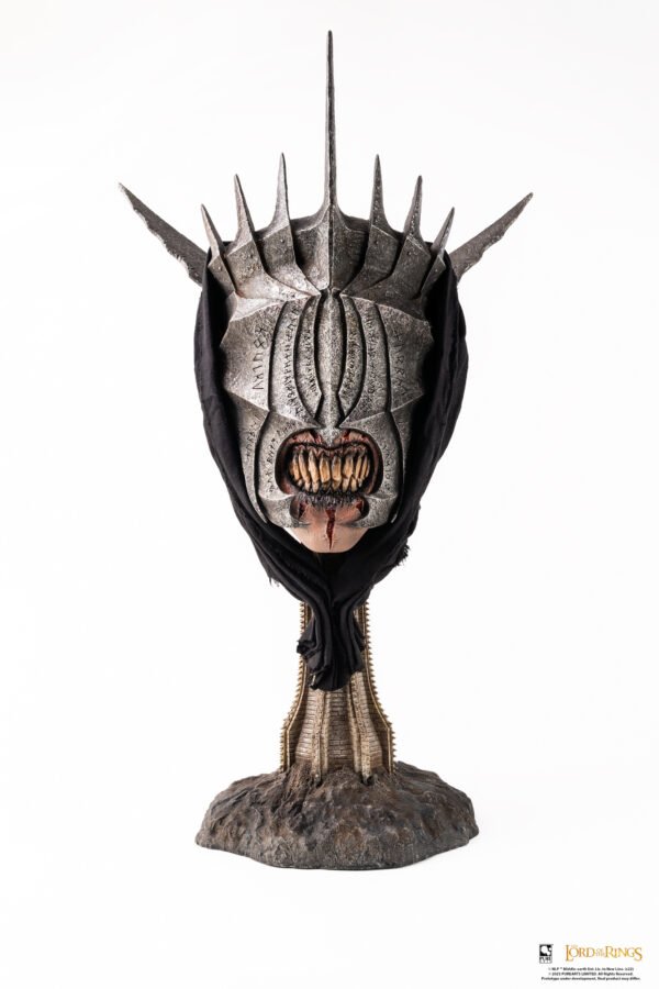 Buste en polyrésine Pure Arts Le Seigneur des Anneaux : Mouth of Sauron avec LED [83 cm]