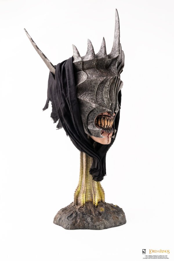 Buste en polyrésine Pure Arts Le Seigneur des Anneaux : Mouth of Sauron avec LED [83 cm] – Image 4