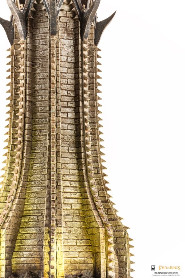 Buste en polyrésine Pure Arts Le Seigneur des Anneaux : Mouth of Sauron avec LED [83 cm] – Image 8