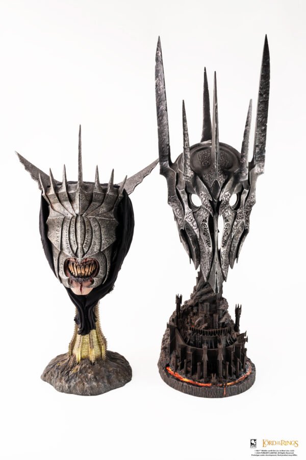 Buste en polyrésine Pure Arts Le Seigneur des Anneaux : Mouth of Sauron avec LED [83 cm] – Image 21