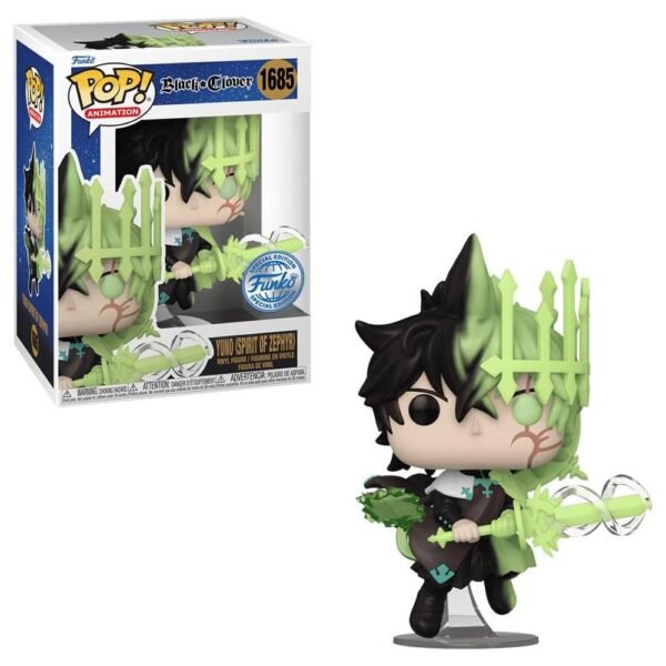 Figurine Pop[Special Edition] Black Clover : Yuno (Esprit de Zephyr) [1685] – Image 2