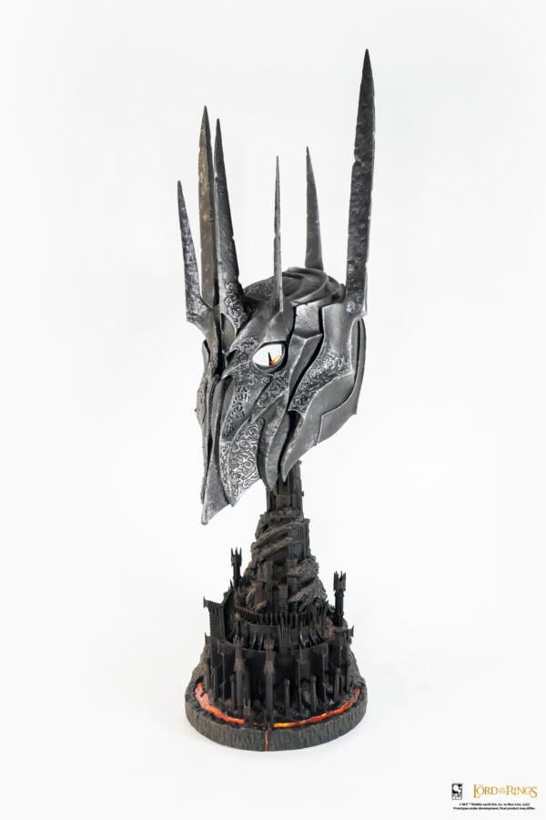 Buste en polyrésine Pure Arts Le Seigneur des Anneaux : Sauron avec LED [89 cm] – Image 2