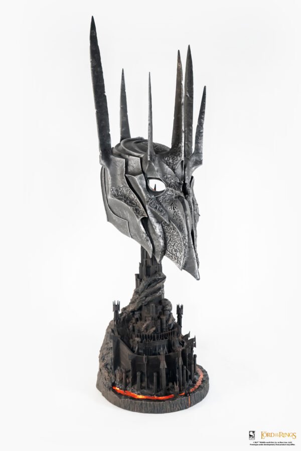 Buste en polyrésine Pure Arts Le Seigneur des Anneaux : Sauron avec LED [89 cm] – Image 13