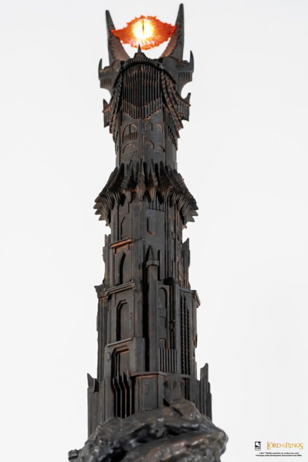 Buste en polyrésine Pure Arts Le Seigneur des Anneaux : Sauron avec LED [89 cm] – Image 11