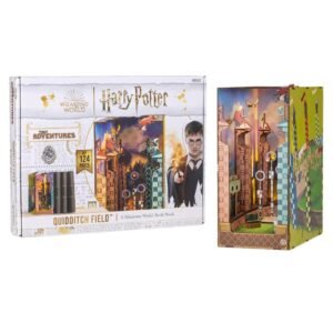 Kit « Book Nook » Harry Potter « Quidditch » avec éclairage Led Intégré [124 pièces]
