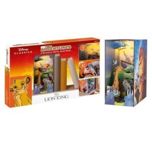 Kit « Book Nook » Disney Le roi lion avec éclairage Led Intégré [82 pièces]