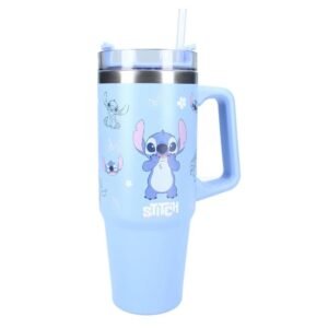 Tumbler Travel Mug XL avec poignée Disney Lilo & Stitch [Contenance 900ml]