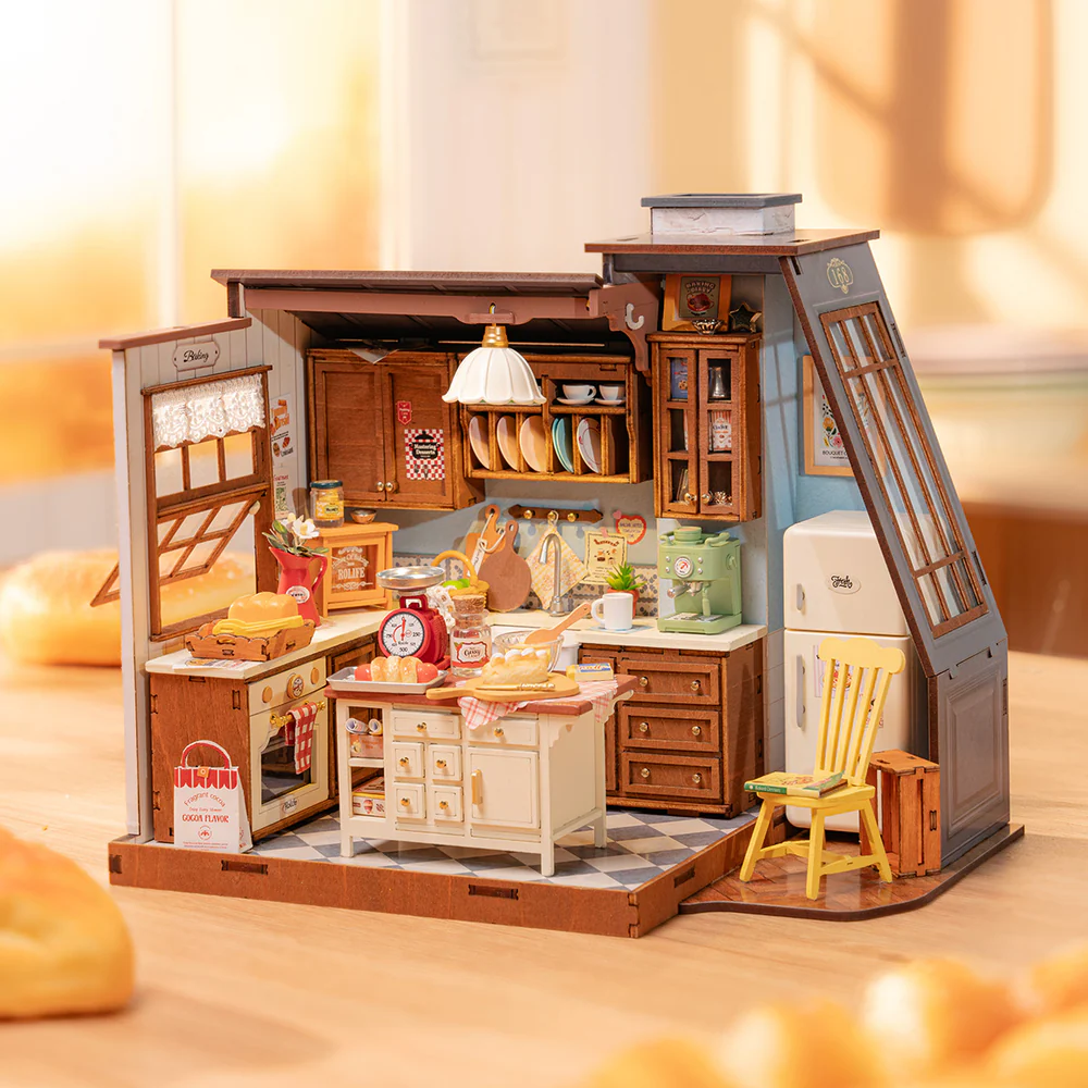 Kit "Book Nook" Baking Kitchen avec éclairage Led Intégrée