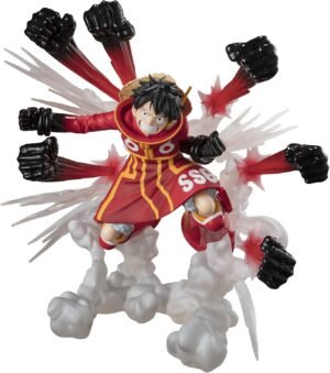 Figurine Tamashii Nations One Piece : Monkey D. Luffy Gum-Gum hawk gatling extra battle