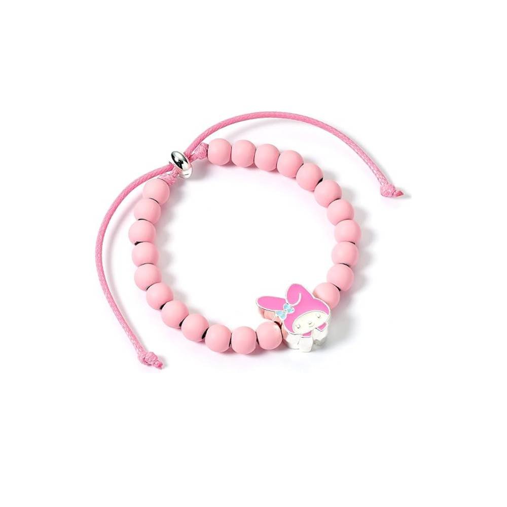 Bracelet ajustable en perles Hello Kitty : My Melody (rose)