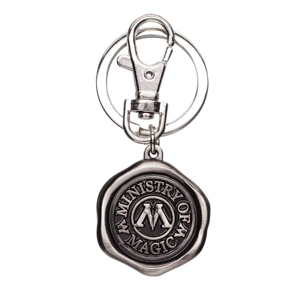 Porte-clés en étain Harry Potter : Ministère de la magie [Emballage brochable]