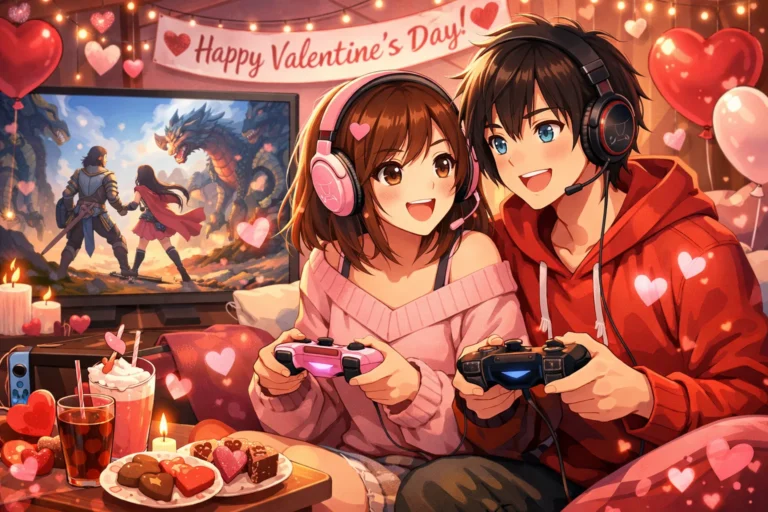 Jeux vidéo à deux pour une Saint-Valentin !