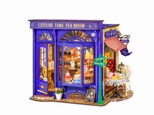 Book Nook Leisure Time Tea Room avec éclairage Led Intégrée [304 pièces]