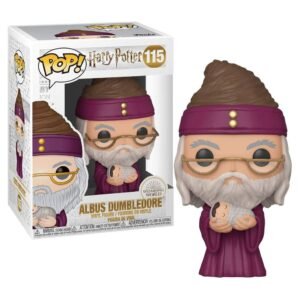 Figurine Pop Harry Potter : Dumbledore avec Harry bébé [115]