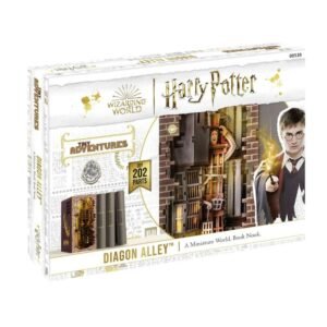 Book Nook Harry Potter « Le chemin de traverse » avec éclairage Led Intégré