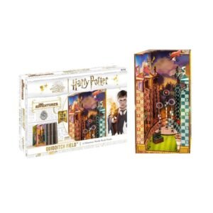 Kit « Book Nook » Harry Potter « Quidditch » avec éclairage Led Intégré