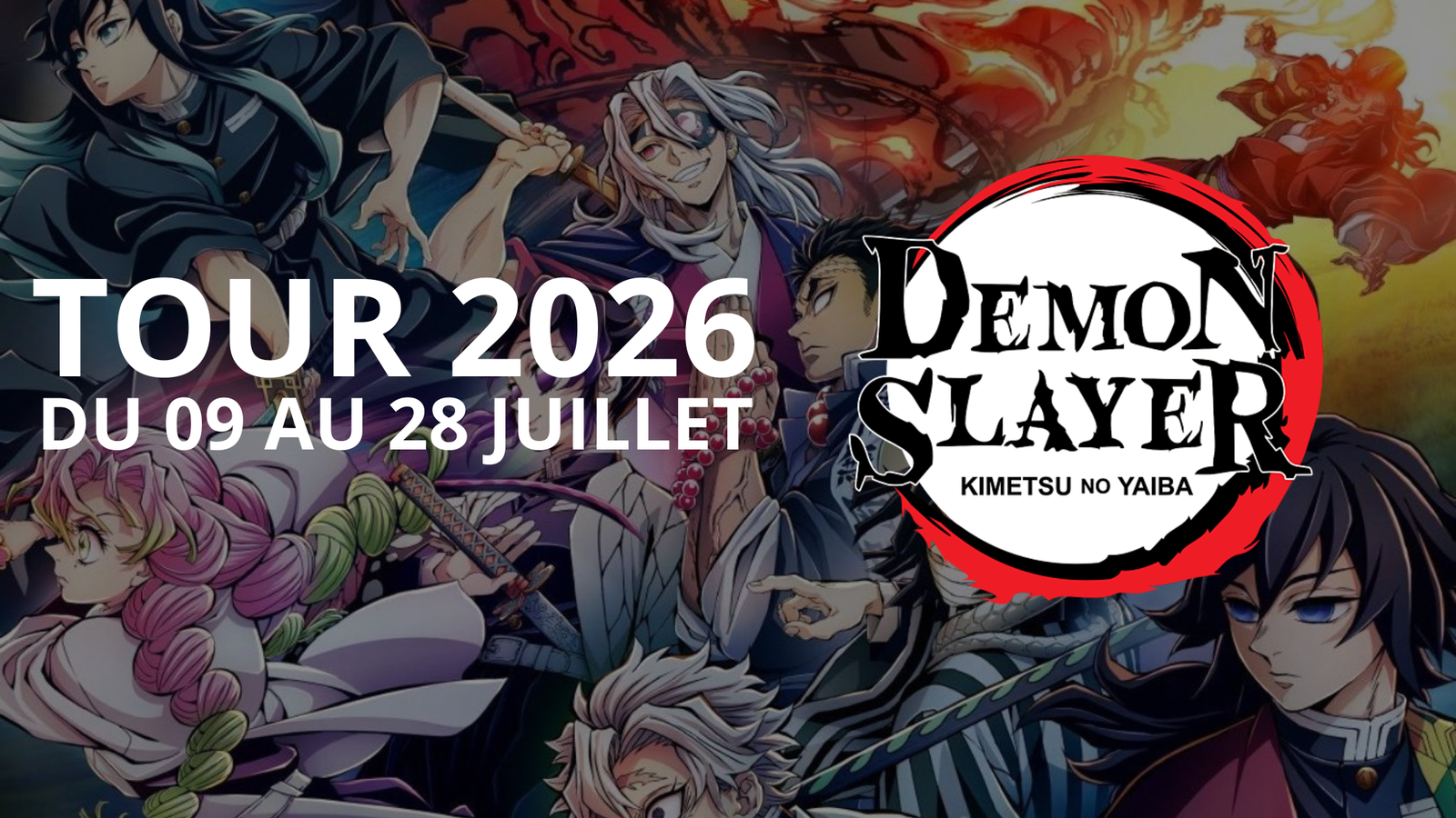 You are currently viewing Demon Slayer Tour 2026 : dates, infos et nouveautés