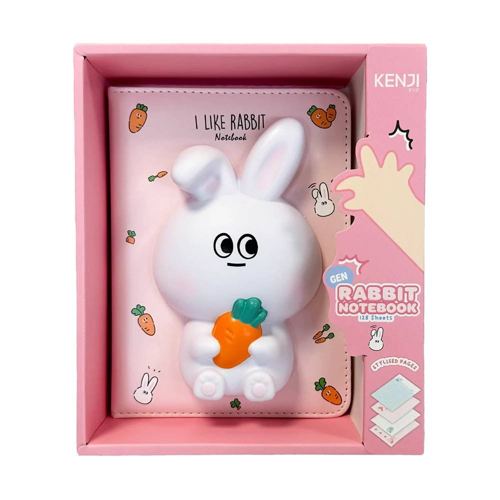 Notebook relief 3D Kenji Gen Rabbit