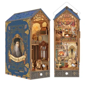 Book Nook : Kit « Book Nook » Léornard de Vinci [387 pièces]