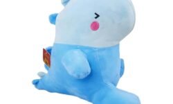 PeluchePeluche Kenji Yabu Dino Duo – Blue [Longueur 29cm, Kawaï série]