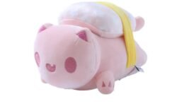 Peluche Kenji Yabu Sushi Sakura Cat [Longueur 20cm, Kawaï série]