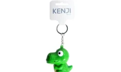 Porte-clefs LED Light Dino Kenji Kawaï [emballage brochable]
