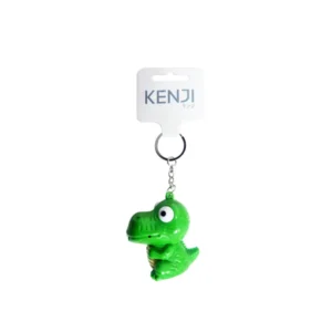 Porte-clefs LED Light Dino Kenji Kawaï [emballage brochable]