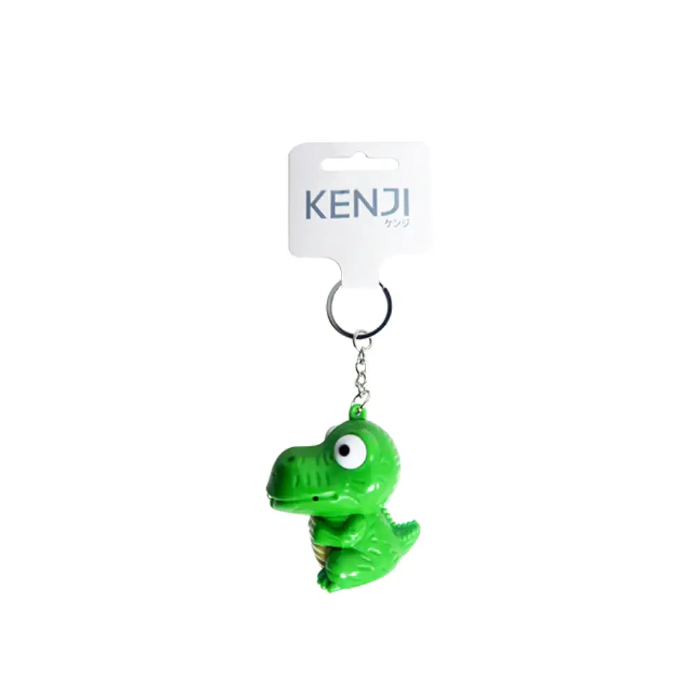 Porte-clefs LED Light Dino Kenji Kawaï [emballage brochable]