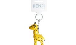 Porte-clefs LED Light Giraffe Kenji Kawaï [emballage brochable]