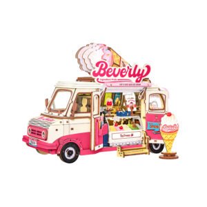 Kit « Book Nook » Beverly Ice Cream Truck avec éclairage Led Intégrée [290 pièces]