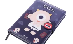 Notebook Kenji Uni-Ji [Format A5, Marque Page + fermeture à patte]