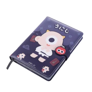 Notebook Kenji Uni-Ji [Format A5, Marque Page + fermeture à patte]