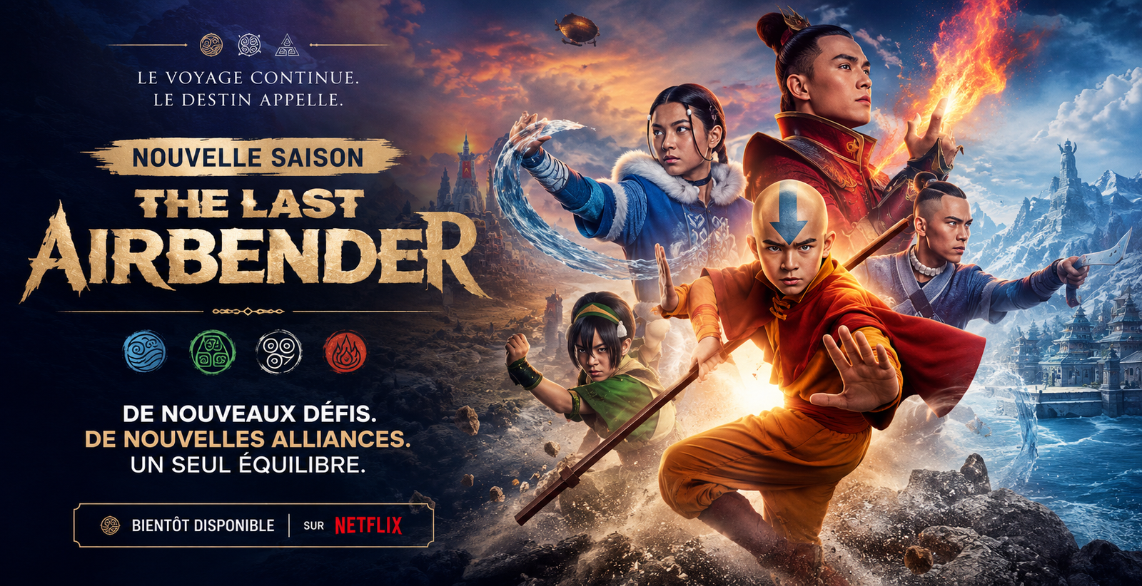 You are currently viewing The Last Airbender : Nouvelle Saison, Date de Sortie et Intrigue