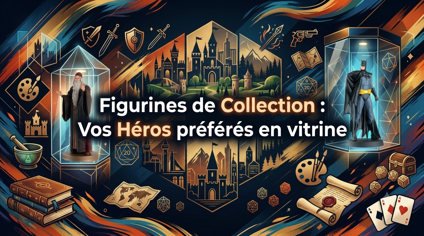 You are currently viewing Figurines de Collection : Vos Héros préférés en vitrine