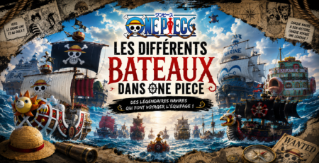 Lire la suite à propos de l’article Les différents bateaux dans One Piece : guide complet des navires emblématiques