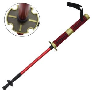 Bâton de Randonnée télescopique inspiré One Piece Anime Series, Roronoa Zoro Sandai Kitetsu