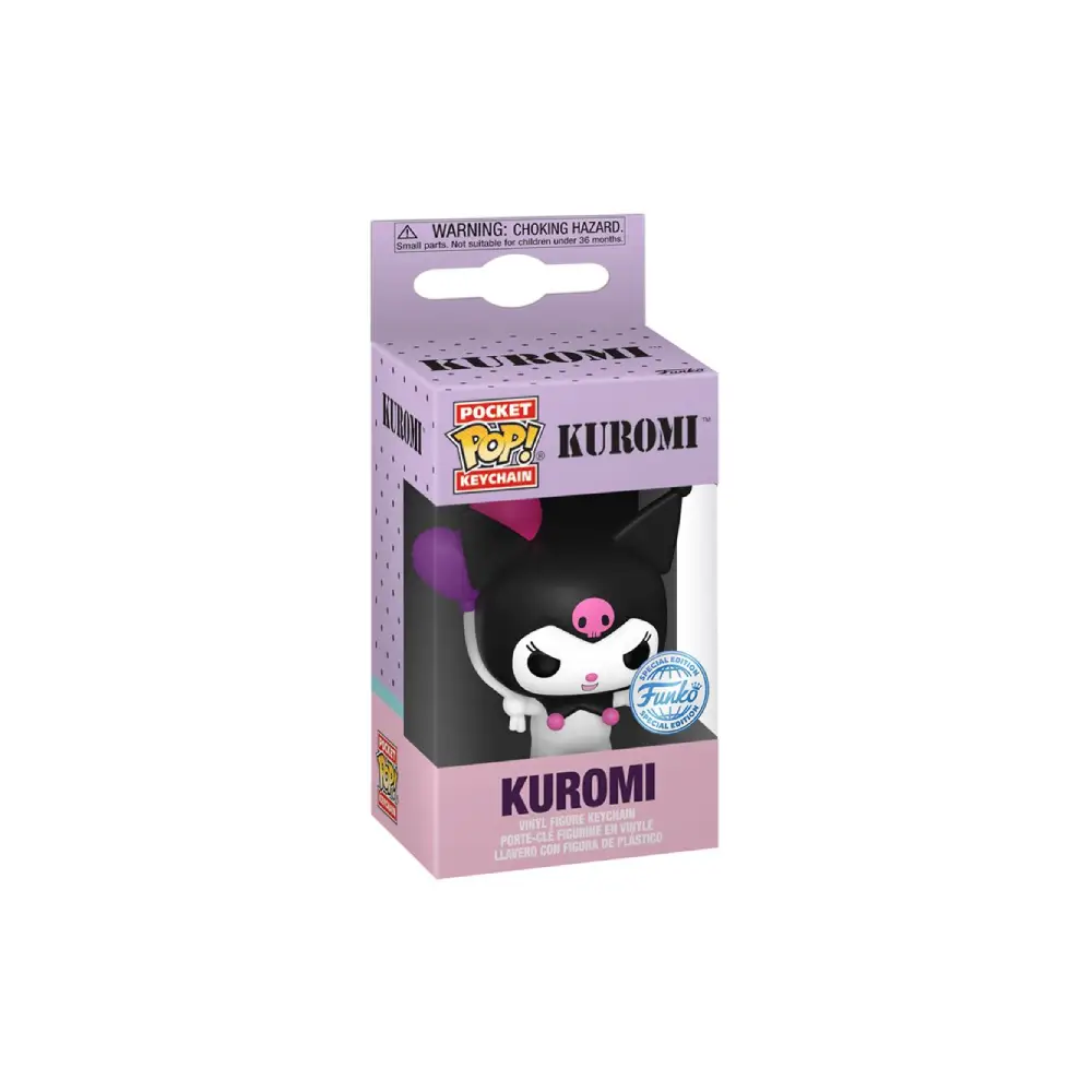 Pocket Pop ! Keychain Kuromi : Kuromi avec ballons – Image 2