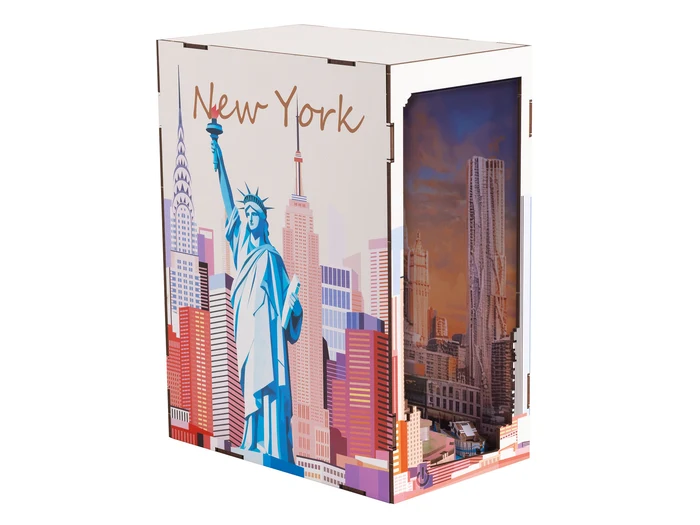 Kit "Book Nook" Revell New York avec éclairage Led – Image 4