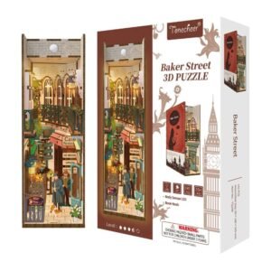 Kit « Book Nook » Baker Street avec éclairage Led Intégrée