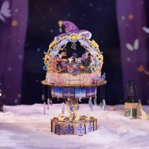 Kit « Book Nook » Spectacle de magicien » avec éclairage Led intégrée [202 pièces]